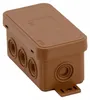 Puszka natynkowa, 80X45X41, Ip54, brązowa, 03802 Podgląd zdjęcia produktu 1