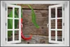 Wallario Wandbild mit Fenster-Illusion: Hängende Produktbild-Vorschau 1