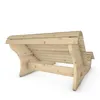 Holzliege Waldsofa Wellenliege Relaxliege "Sigi" Produktbild-Vorschau 4