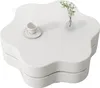 Sweiko 74.8x67.5x31cm Table basse en forme de fleur, Voir les images du produit 8