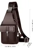 Herren Crossbody Bag aus echtem Leder - Wasserdichte Produktbild-Vorschau 3