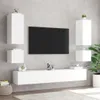 vidaXL TV-Wandschrank mit LED-Leuchten Weiß 40,5x35x40 cm Produktbild-Vorschau 6