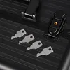 Kosmetikkoffer auf Rollen Aluminium Schwarz 70L Make-up Produktbild-Vorschau 7