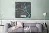MuchoWow® Poster Stadtplan - Worms - Blau - Deutschland - Produktbild-Vorschau 5