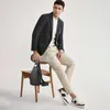 OKWISH Schultertaschen aus echtem Produktbild-Vorschau 10