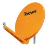 TELEVES 85 x 95 cm ''QSD'' - Alu-Reflektor orange QSD85-O Produktbild-Vorschau 2