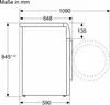 Bosch WGB2560X1, Frontlader, 10 kg, A, 72 dB, 1600 RPM, A Produktbild-Vorschau 7