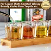 Set di bicchieri per liquore con supporto, confezione da 6, Anteprima dell’immagine prodotto 3