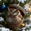 12-teiliges Set Acryl-Weihnachtsbaumschmuck mit Produktbild-Vorschau 2