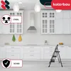 KOTARBAU® Drabina składana 3-stopniowa, 69 cm Składana Podgląd zdjęcia produktu 4