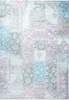 Kelim Patchwork Teppich Wohnzimmer Blau Rosa 120 X 160 cm, Produktbild-Vorschau 8