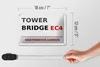 Blechschild London 18x12cm Westminster Tower Bridge EC4 Produktbild-Vorschau 5
