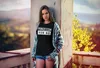 Damen T-Shirt Prinzessin von nö Slim Fit Moonworks® schwarz Produktbild-Vorschau 2