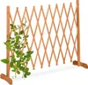 Relaxdays Rankgitter Holz, ausziehbar bis 275 cm, Rankhilfe Produktbild-Vorschau 6