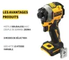 DeWalt DCF 850 ​​​​NT Visseuse à chocs sans fil 18 V 205 Nm Voir les images du produit 8