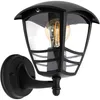 Gartenlampe Fassaden Außenwandbeleuchtung IMMA BLACK UP E27 Produktbild-Vorschau 2