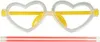 Bâton lumineux, cœur, lunettes, balle qui brille dans le Voir les images du produit 2