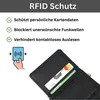 Frentree Geldbörse Damen Portemonnaie mit Reißverschluss, 8 Produktbild-Vorschau 4