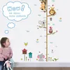 Abnehmbare Messlatte Körpergröße Messen Wandsticker für Produktbild-Vorschau 2
