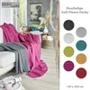 Kuscheldecke - Wohndecke 150 x 200 cm creme Produktbild-Vorschau 4