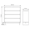 Selsey WUWU - Kommode mit 4 Schubladen, Greige 101 cm Produktbild-Vorschau 5