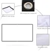 A collage of images showcasing a projector screen and its features. Produktbild-Vorschau