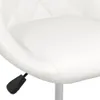 vidaXL Židle do jídelny 2 ks. Bílá Imitace kůže Náhled obrázku produktu 1