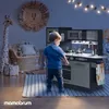 Cucina in legno XXL con illuminazione LED, grembiule e Anteprima dell’immagine prodotto 5