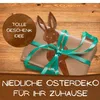 Rostikal Figurines de lapins de Pâques 6,5 x 18 cm Fiches Voir les images du produit 5