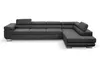 A dark gray sectional sofa is shown against a white background. Produktbild-Vorschau