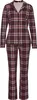 LASCANA Pyjama rot kariert Größe 36/38 Produktbild-Vorschau 1