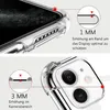Close-up shots of a clear phone case highlighting its protective features. Produktbild-Vorschau