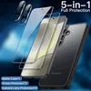 Gehärtete Glas Hülle Samsung Galaxy S24 5G Schwarz Produktbild-Vorschau 3