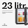 Klarstein lodówka, mini lodówka ze szklanymi drzwiami, mini Podgląd zdjęcia produktu 2