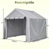 Garagetent 244x241x217 cm van 170 g/m² PE, waterdicht en Productafbeelding-voorbeeld 2