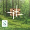 Deckenlampe Wellenförmige Deckenleuchte Schlafzimmer Produktbild-Vorschau 3