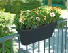 Pflanztopf Geländer Anthrazit Balkon Blumenkasten Produktbild-Vorschau 7