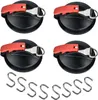 Multifunktionale Saugnapf-Halterung Set – 4 Saugnäpfe & 8 Produktbild-Vorschau 1