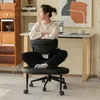 okwish Bürostuhl mit Neuartiger Integrierter, Drehstuhl Produktbild-Vorschau 3