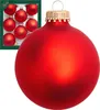 Christbaumkugeln Weihnachtskugeln Glas Ø 7 cm 8 Stück Produktbild-Vorschau 1