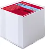 Herlitz Boîte à fiches 9x9x9cm 700 feuilles blanc transp. Voir les images du produit 1