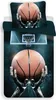 JFabrics Parure de lit Basketball, 100% coton, housse de Voir les images du produit 1
