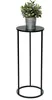 DanDiBo Sgabello per fiori in metallo nero rotondo da 60 cm Anteprima dell’immagine prodotto 5