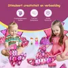 Olvy Magnetische bouwstenen, Montessori speelgoed, 80 stuks Productafbeelding-voorbeeld 2
