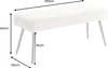 Bank BOUTIQUE 100cm beige Kordel Produktbild-Vorschau 7