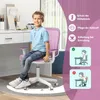 Sedia da scrivania per bambini KOMFOTTEU, sedia girevole Anteprima dell’immagine prodotto 3