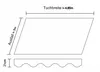 Leudus Markisenstoff mit Volant für 5x3m Markisen Produktbild-Vorschau 4