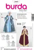 Patron Burda 2447 - Robe rococo Voir les images du produit 2