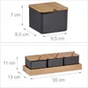 Set di 3 grani di pepe RD1599, nero Anteprima dell’immagine prodotto 4