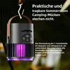 2in1 Insektenfalle mit Ventilator, UV Insektenlampe mit LED Produktbild-Vorschau 3